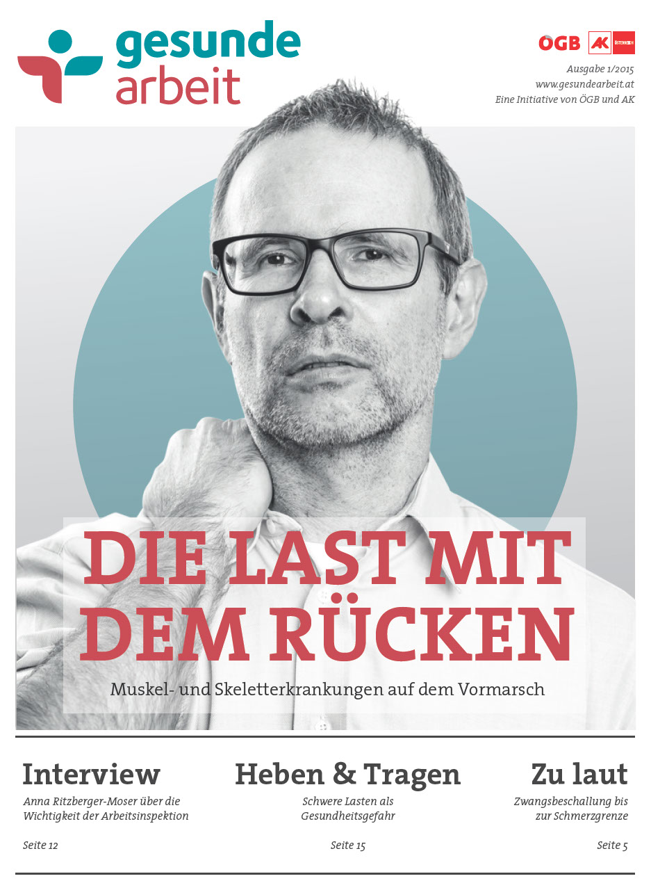 Magazin Gesunde Arbeit Stamm-Ausgabe 1/2015